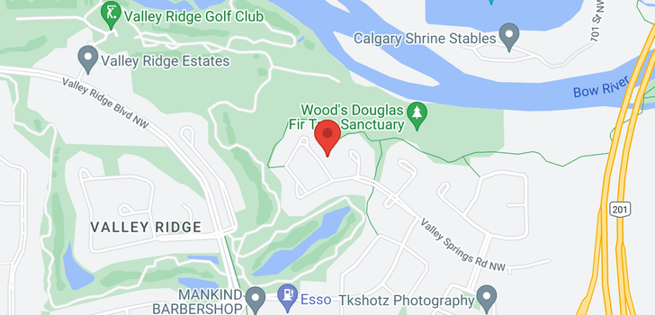 map of 11075 Valley Springs Road NW